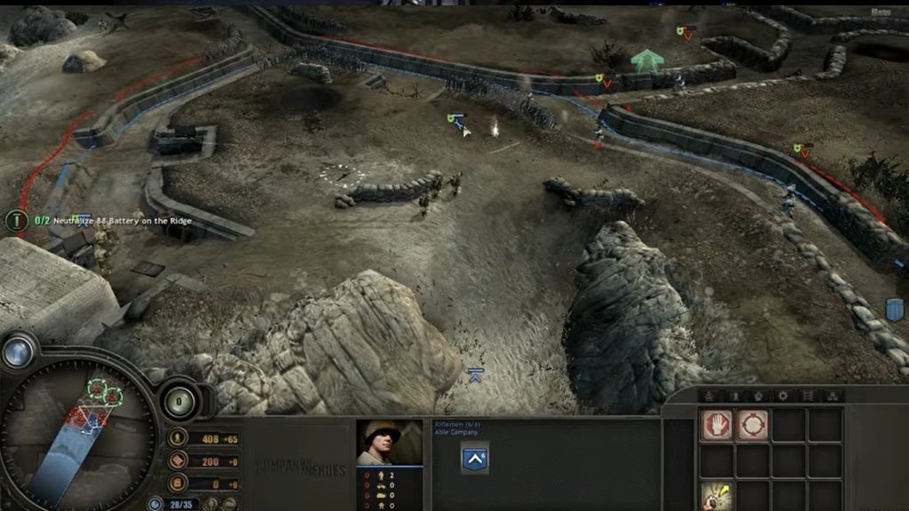 RTS games like company of heroes