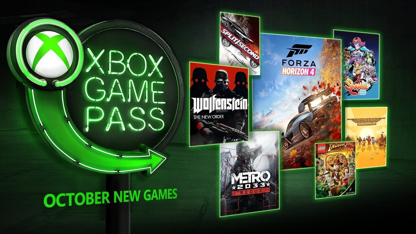 Xbox Game Pass October - Play Forza Horizon 4 (And Over 100 Other Games