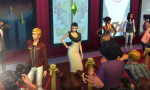 The Sims 4: Get Famous walks red carpet