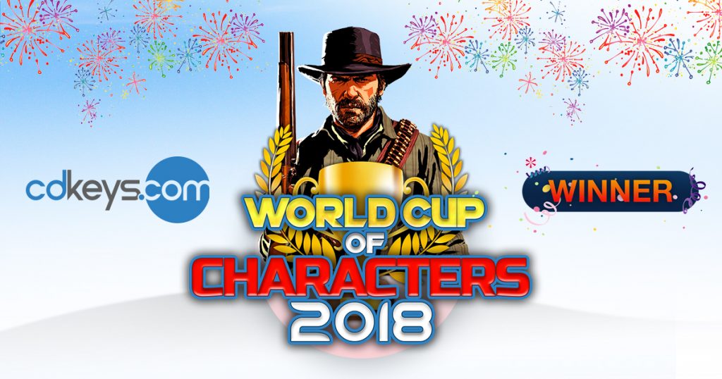 World Cup of Characters Champion Arthur Morgan from RDR2