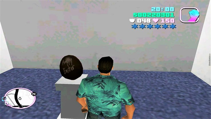 GTA: Vice City in Top 10 Easter Eggs