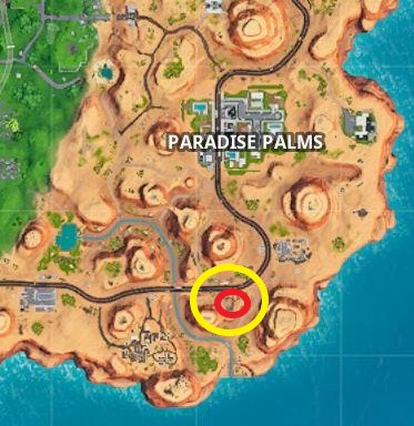 fortnite fortbyte 13 location map