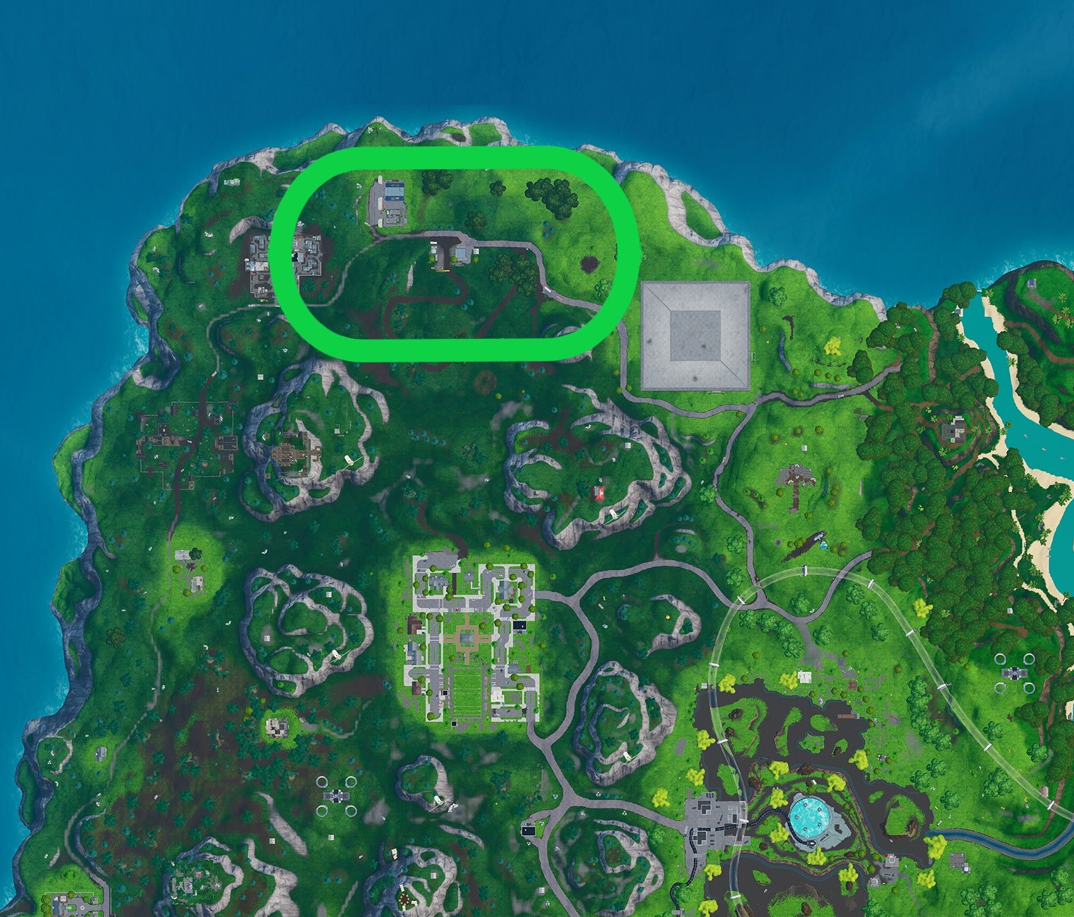 Fortnite Grassland Racetrack Location Fortnite Grassland Race Track Cdkeys Blog